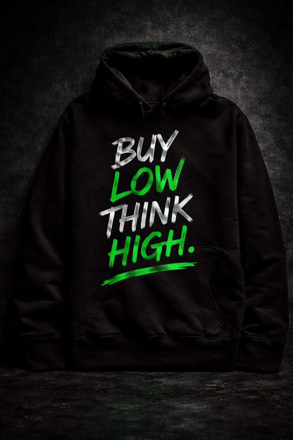 Buy Low Think High Hoodie